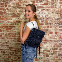 Textured Small Everyday Backpack