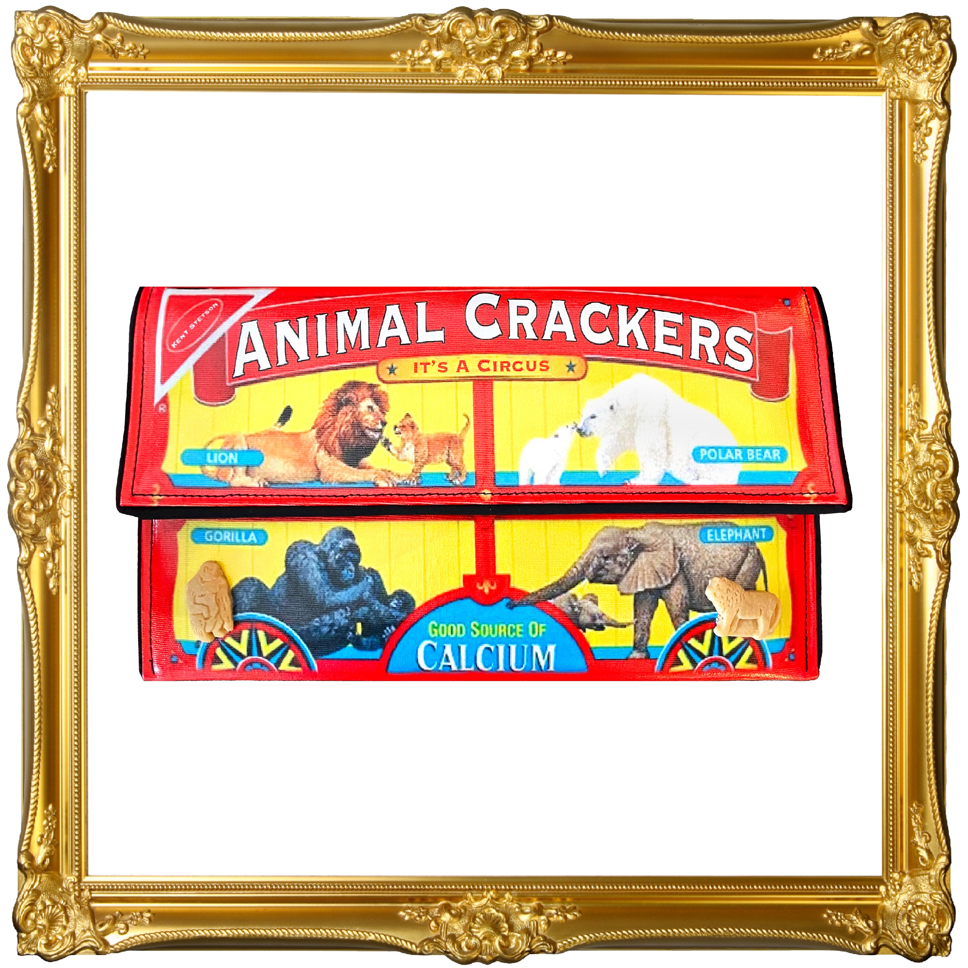 Animal Crackers Crossbody Clutch