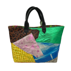Medium Mixed Media Patchwork Tote