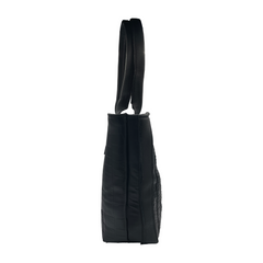 Large Black Patchwork Tote