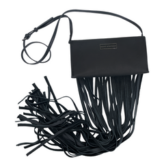 Serpent Long Fringed Crossbody Clutch