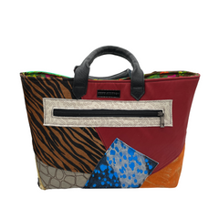 Medium Mixed Media Patchwork Tote