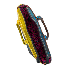 Large Mixed Media Hybrid Tote