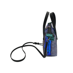 Mini Mermaid Metallic Patchwork Tote