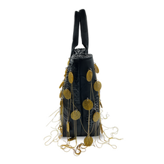 Large Mixed Media Patchwork Tote
