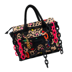 Mixed Media Transitional Small Tote