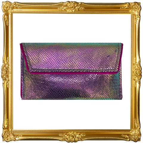 Iridescent Pink Leather Deluxe
