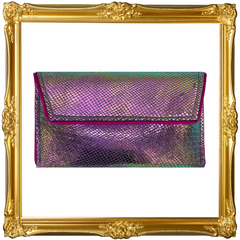 Iridescent Pink Leather Deluxe
