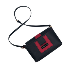 Colorblock Top Flap Crossbody