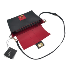 Colorblock Top Flap Crossbody