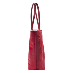 Large Red Patchwork Tote