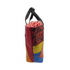 Medium Primary Color Patchwork Tote