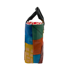 Medium Primary Color Patchwork Tote