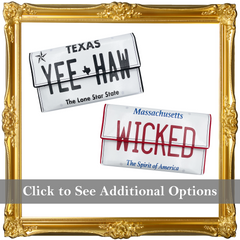 Vanity Plate