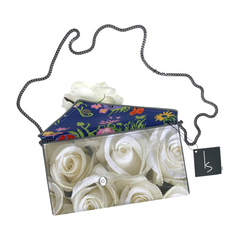 White Rose With Pearls